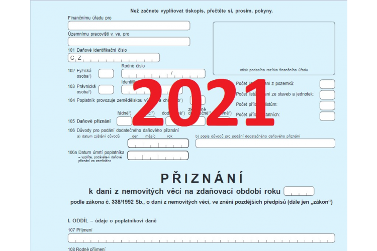 Daň z nemovitých věcí -Zveřejnění kontaktních telefonátů