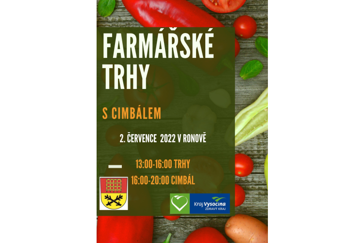 FARMÁŘSKÉ TRHY S CIMBÁLEM 2022