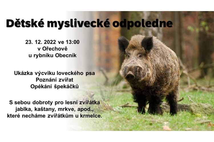 Dětské myslivecké odpoledne