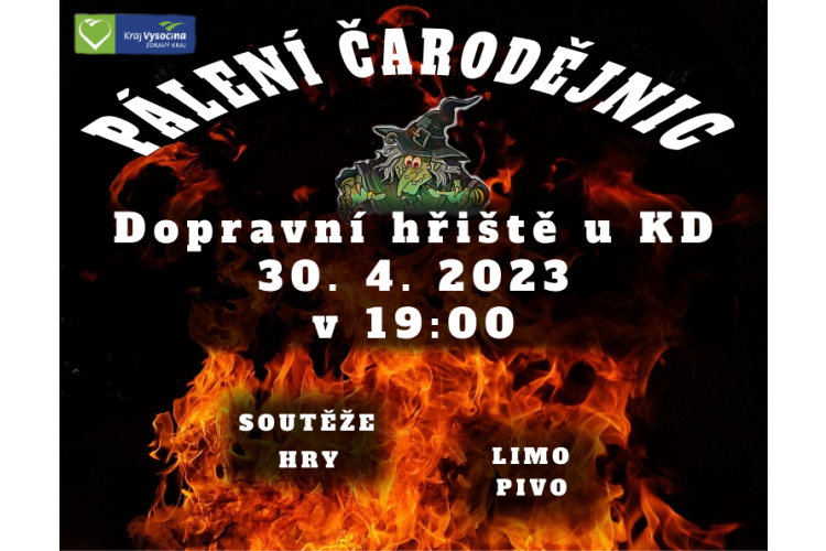 Pálení čarodějnic - 30.4.2023