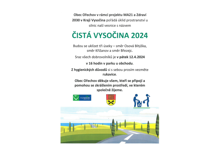 Čistá Vysočina 2024