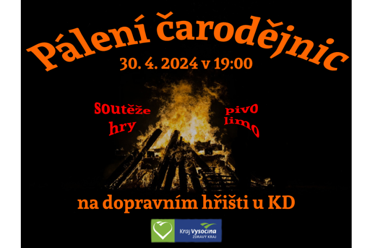 Pálení čarodějnic - 30.4.2024